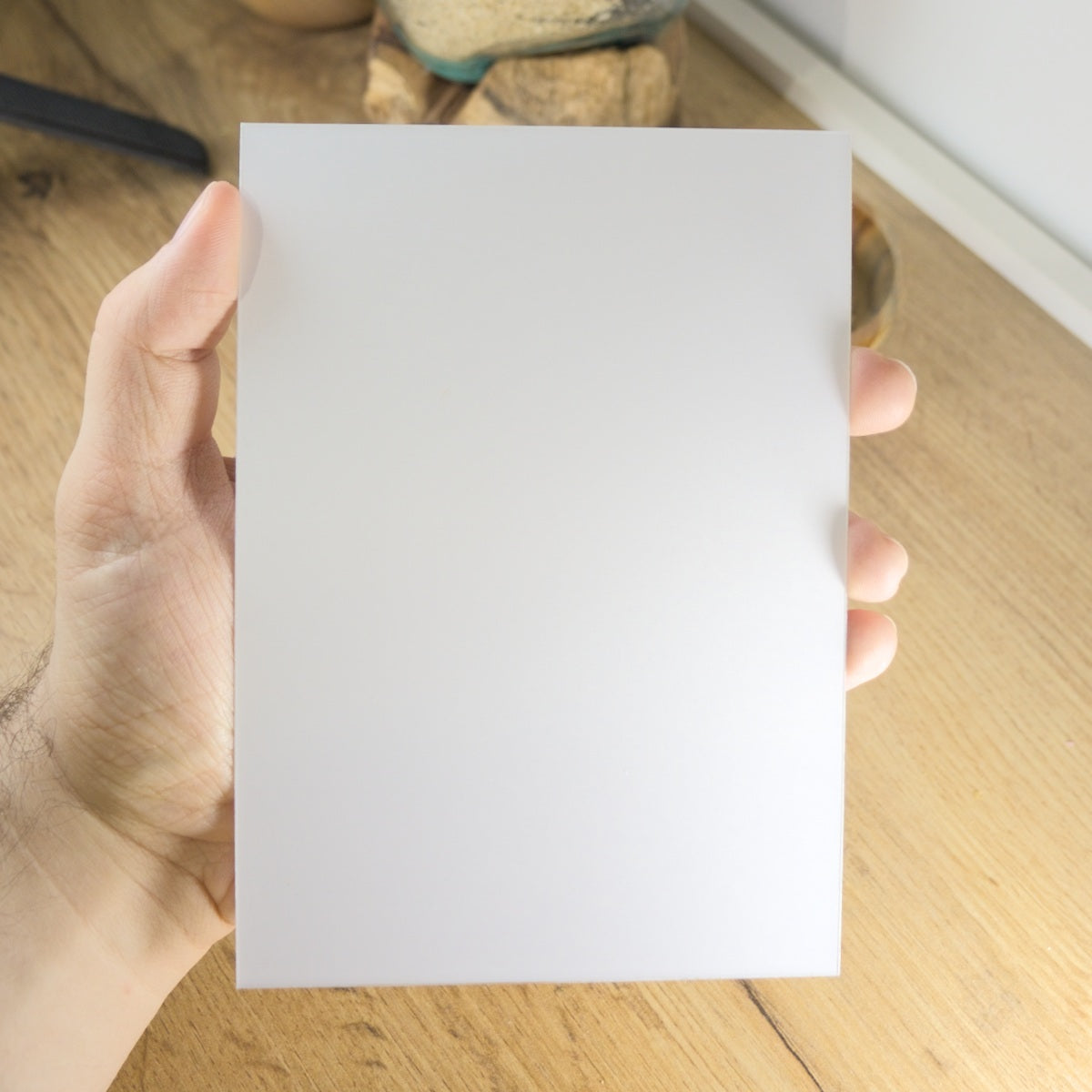Wackelbild C6 Klappkarte Leer